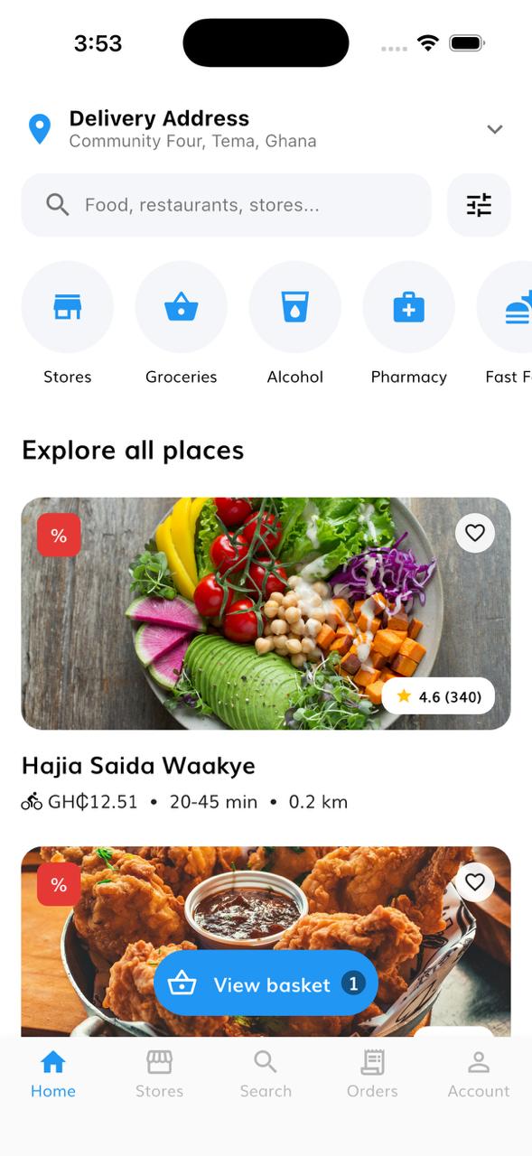 Tudu app interface